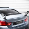 Карбоновый спойлер с внешними кронштейнами и стойками для BMW 4 F32 / 4 F32 M-Pack Coupe MAXTON DESIGN CF-BM-4-F32-WING5-EXT-245-P