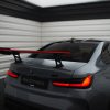Карбоновый спойлер с внутренними кронштейнами и стойками + светодиодная подсветка для BMW M3 G80 / M340i G20 / 3 M-Pack G20 / 3 Standard G20 MAXTON DESIGN CF-BM-3-G80-M-WING5-INT-245-P+LED