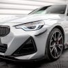 Передние бамперные аэродинамические элементы (канарды) BMW 2 Coupe M-Pack / M240i G42 MAXTON DESIGN BM-2-42-MPACK-CAN1