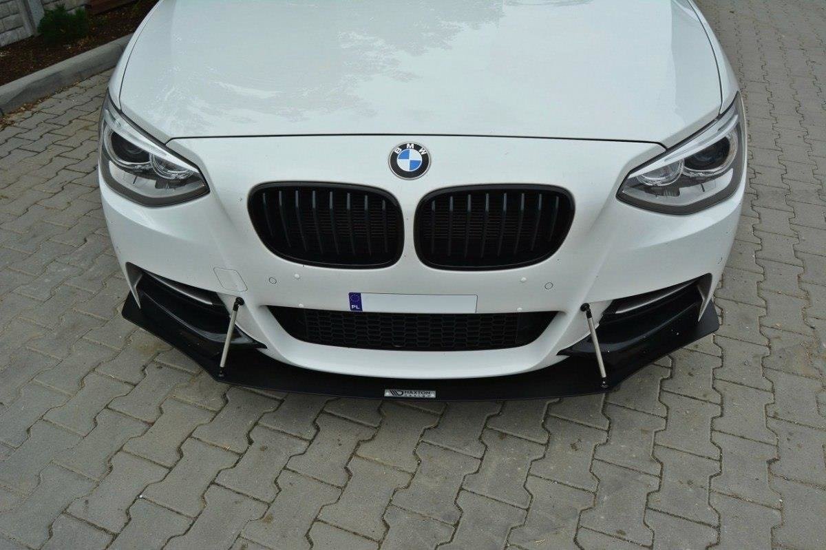 Передний гоночный сплиттер BMW 1 F20/F21 M-Power (превью) MAXTON DESIGN BM-1-F20-M-CNC-FD1A