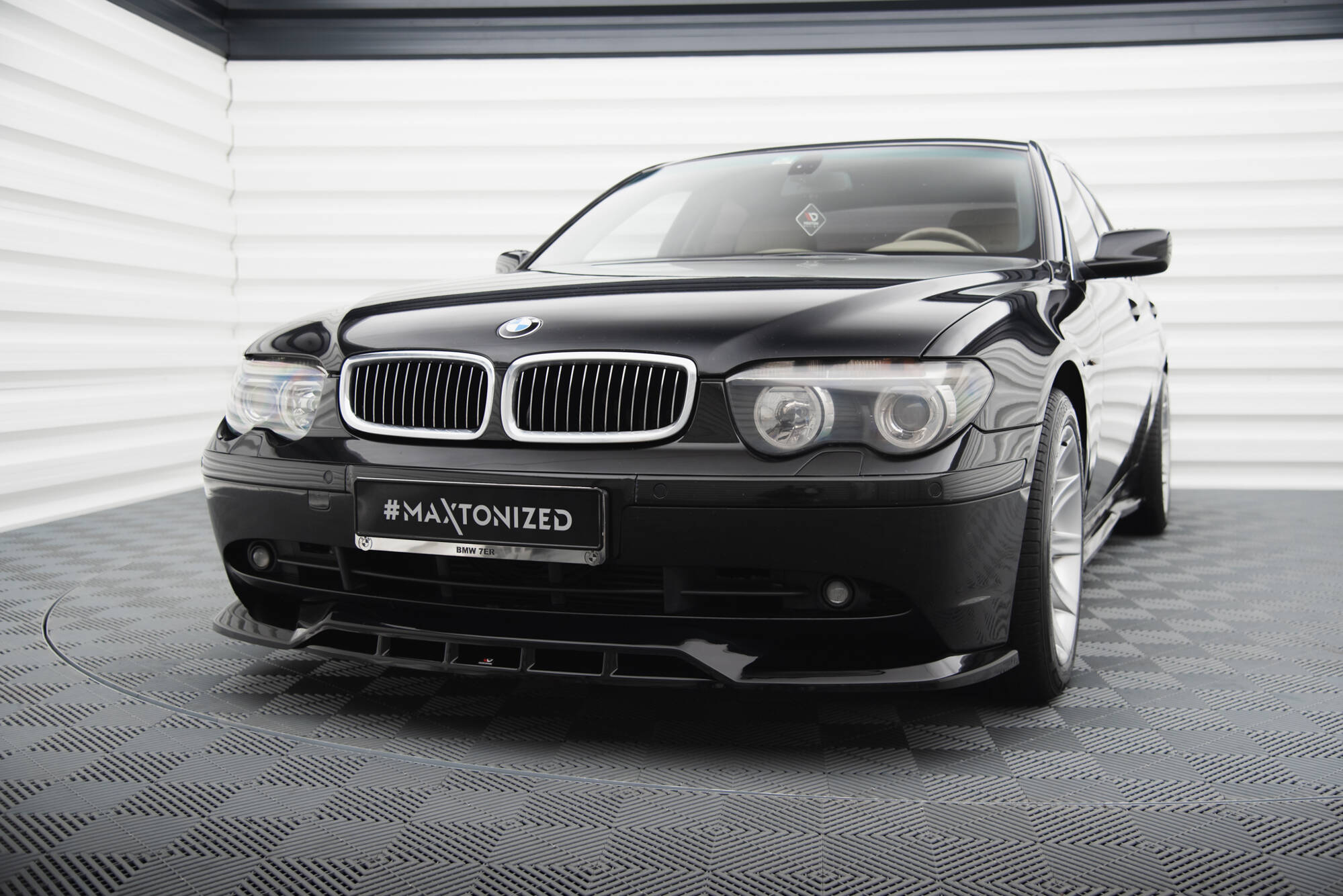 Передний сплиттер BMW 7 E65 MAXTON DESIGN BM-7-65-FD1G+FD1RG