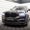 Передний сплиттер BMW X3 G01 MAXTON DESIGN BM-X3-01-FD1G+FD1RG