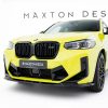 Передний сплиттер BMW X4M F98 рестайлинг MAXTON DESIGN BM-X4M-F98F-FD1G