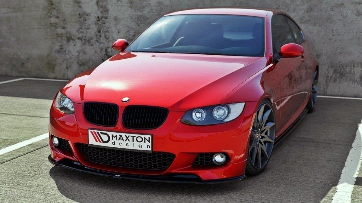 Передний сплиттер для BMW 3 E92 MPACK (модель Preface подходит для сплиттеров M Performance) MAXTON DESIGN BM-3-92-MPACK-FD1G