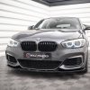 Передний сплиттер V.1 BMW 1 F20/F21 M-Power рестайлинг MAXTON DESIGN BM-1-F20F-M-FD1G