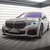 Передний сплиттер V.1 BMW 7 M-Pack G11 / G12 рестайлинг MAXTON DESIGN BM-7-11F-MPACK-FD1G