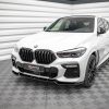 Передний сплиттер V.1 BMW X6 M-Pack G06 MAXTON DESIGN BM-X6-06-MPACK-FD1G