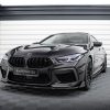 Передний сплиттер V.1 + закрылки для BMW M8 Gran Coupe F93 / Coupe F92 MAXTON DESIGN BM-M8-G16-FD1G+FSF