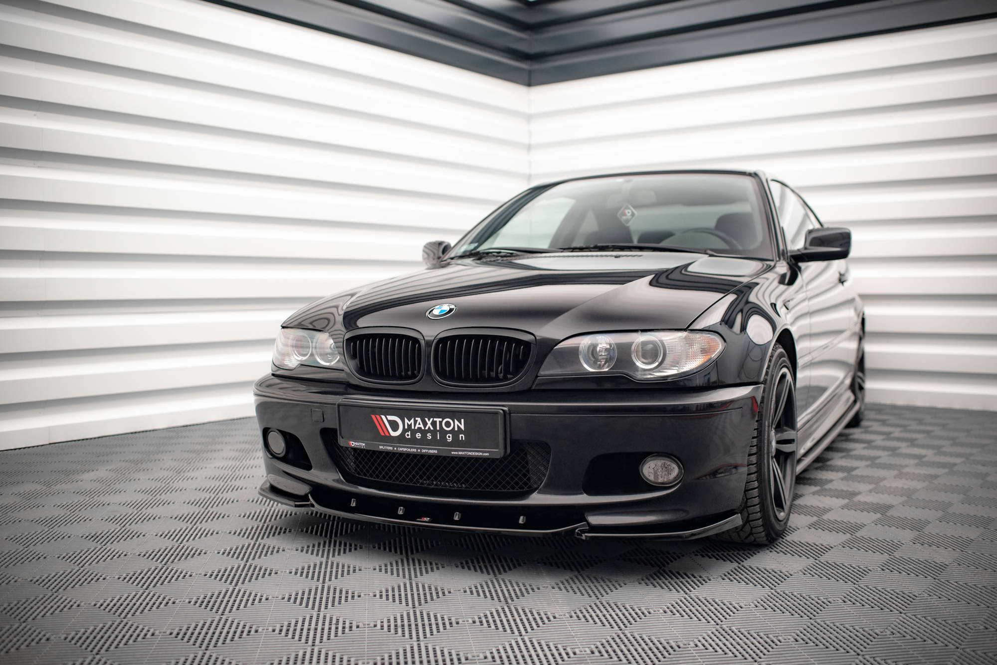 Передний сплиттер V.2 BMW 3 Coupe M-Pack E46 MAXTON DESIGN BM-3-46-C-MPACK-FD2G