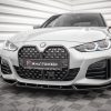 Передний сплиттер V.2 для BMW 4 / i4 Gran Coupe M-Pack / M440i G26 MAXTON DESIGN BM-4-G26-MPACK-GC-FD2G