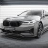 Передний сплиттер V.2 для BMW 5 G30 / G31 (рестайлинг) MAXTON DESIGN BM-5-G31F-FD2G