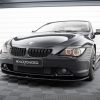 Передний сплиттер V.2 для BMW 6 Coupe E63 / Cabrio E64 MAXTON DESIGN BM-6-63-FD2+FD2RG