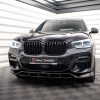 Передний сплиттер V2 для BMW X3 M40d / M40i / M-Pack G01 MAXTON DESIGN BM-X3-01-M40-FD1G+FD1RG