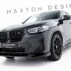 Передний сплиттер V.2 для BMW X4 M-Pack G02 (рестайлинг) MAXTON DESIGN BM-X4-02F-MPACK-FD2G