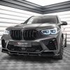 Передний сплиттер V2 для BMW X5M F95 MAXTON DESIGN BM-X5M-05-FD2G
