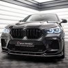 Передний сплиттер V.2 BMW X6 M F96 MAXTON DESIGN BM-X6-F96-M-FD2G
