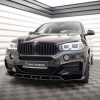 Передний сплиттер V.2 BMW X6 M-Pack F16 MAXTON DESIGN BM-X6-16-MPACK-FD2G+FD2RG