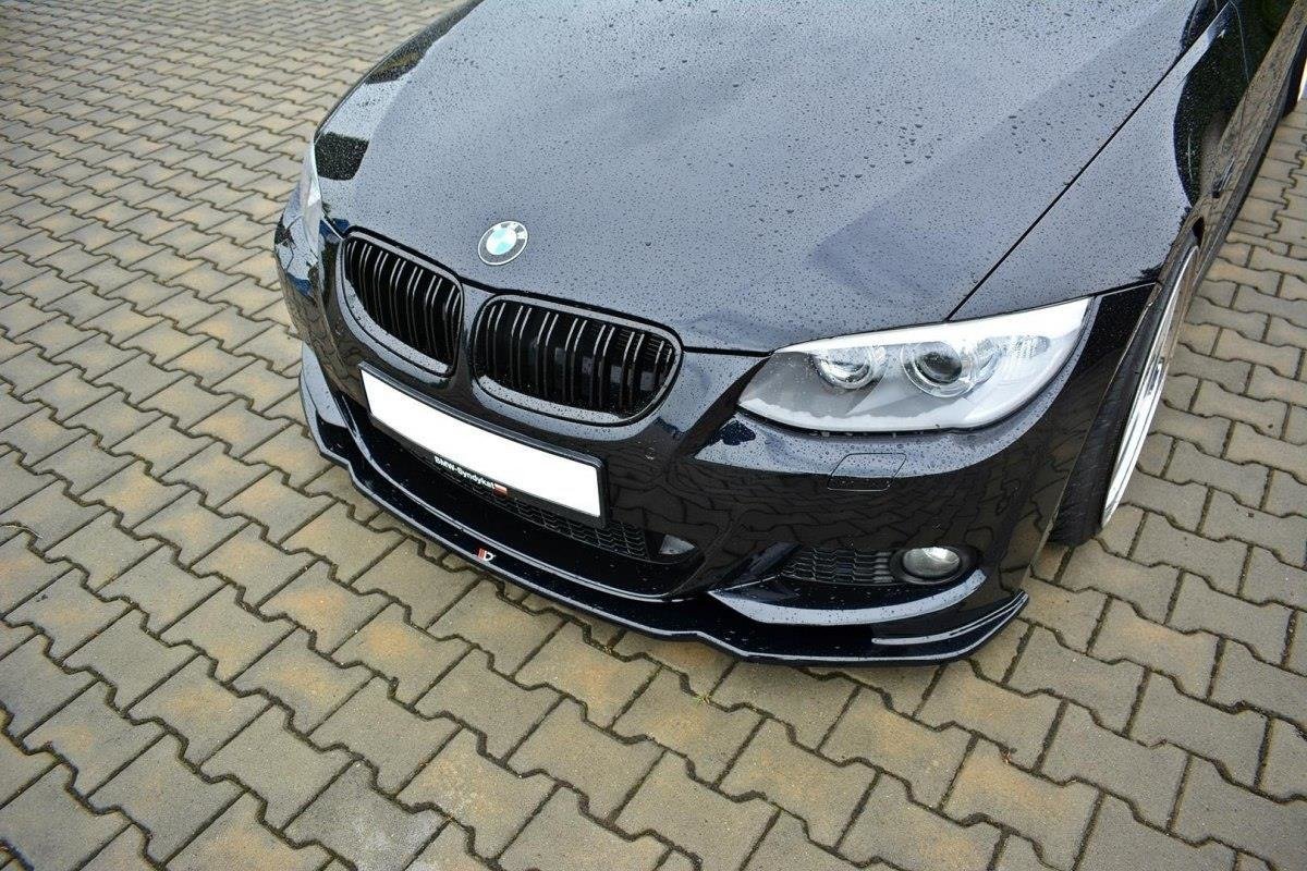 Передний сплиттер V.2 для BMW 3 E92 M-PACK рестайлинг MAXTON DESIGN BM-3-92F-MPACK-FD2G