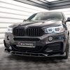 Передний сплиттер V.3 BMW X6 M-Pack F16 MAXTON DESIGN BM-X6-16-MPACK-FD3G+FD3RG