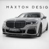 Передний сплиттер из препрег-карбона + сплиттер из ABS-пластика для BMW 7 M-Pack G11 Facelift MAXTON DESIGN CF-BM-7-11F-MPACK-FD1-245-P+FD1RG