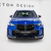Передний сплиттер из препрег-карбона для BMW X5 M-Pack G05 (рестайлинг). MAXTON DESIGN CF-BM-X5-05F-MPACK-FD1-245-P