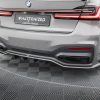 Задний сплиттер из препрег-карбона для BMW 7 M-Pack G11 / G12 Facelift MAXTON DESIGN CF-BM-7-11F-MPACK-RD1-245-P