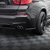 Задние боковые сплиттеры для BMW X4 M-PACK MAXTON DESIGN BM-X4-26-MPACK-RSD1G