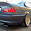 Задний сплиттер для BMW 3 E46 MPACK COUPE (без вертикальных перекладин) MAXTON DESIGN BM-3-46-C-MPACK-RD1G