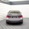 Задний сплиттер BMW 5 M-Pack Седан / Универсал G30 / G31 Рестайлинг MAXTON DESIGN BM-5-G30F-MPACK-RD1G