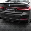 Задний сплиттер BMW 7 G11 / G12 после рестайлинга MAXTON DESIGN BM-7-11F-RD1G