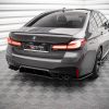 Задний сплиттер BMW M5 F90 MAXTON DESIGN BM-5-90-M-RD1G
