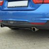 Задний сплиттер для BMW 4 Coupe / Gran Coupe / Cabrio M-Pack F32 / F36 / F33 (без вертикальных планок) MAXTON DESIGN BM-4-F32-MPACK-RD1G
