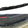 Задний сплиттер для BMW 5 M-Pack Sedan/Touring F10/F11 - без вертикальных перекладин (подходит для двух двойных выхлопных патрубков) MAXTON DESIGN BM-5-11-MPACK-RD2G