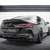 Задний сплиттер для BMW M8 Gran Coupe F93 / Coupe F92 MAXTON DESIGN BM-M8-G16-GC-RD1G