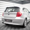 Задний сплиттер (с вертикальными планками) BMW 1 E81 рестайлинг MAXTON DESIGN BM-1-81F-RSD1G+RD1G