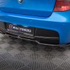 Задний сплиттер (с вертикальными планками) BMW 1 M-Pack E87 Facelift MAXTON DESIGN BM-1-87F-MPACK-RD1G+RD2G