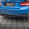 Задний сплиттер (с вертикальными планками) BMW 2 M-Pack F22 MAXTON DESIGN BM-2-22-MPACK-RD1G+RD2G