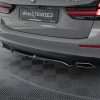 Задний сплиттер (с вертикальными планками) BMW 5 G30 / G31 рестайлинг MAXTON DESIGN BM-5-G31F-RD1G+RD2G