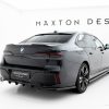 Задний сплиттер (с вертикальными планками) BMW 7 M-Pack G70 MAXTON DESIGN BM-7-G70-MPACK-RD1G+RD2G
