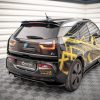 Задний сплиттер (с вертикальными планками) BMW i3 Mk1 Facelift MAXTON DESIGN BM-I3-1-RD1G+RD2G