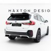 Задний сплиттер (с вертикальными планками) BMW X1 M-Pack U11 MAXTON DESIGN BM-X1-U11-MPACK-RD1G+RD2G