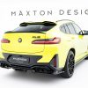 Задний сплиттер (с вертикальными планками) BMW X4M F98 Facelift MAXTON DESIGN BM-X4M-F98F-RD1G+RD2G