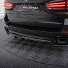 Задний сплиттер (с вертикальными планками) BMW X5 M-Pack F15 MAXTON DESIGN BM-X5-15-M-RD1G+RD2G
