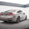 Задний сплиттер (с вертикальными планками) V.1 BMW 7 M-Pack G11 / G12 Facelift MAXTON DESIGN BM-7-11F-MPACK-RD1G+RD2G