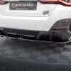 Задний сплиттер (с вертикальными планками) V.1 BMW i4 M-Pack G26 MAXTON DESIGN BM-I4-G26-MPACK-RD1G+RD3G