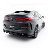 Задний сплиттер (с вертикальными планками) V.1 BMW X6 M-Pack G06 Facelift MAXTON DESIGN BM-X6-G06F-MPACK-RD1G+RD3G