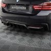 Задний диффузор BMW 4 Coupe / Gran Coupe / Cabrio M-Pack F32 / F36 / F33 (версия с выхлопной трубой с одной стороны) MAXTON DESIGN BM-4-F32-MPACK-RS1GOO_