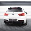Задний диффузор V.3 BMW 1 M-Pack F20 Facelift (версия с одним выхлопным патрубком с одной стороны) MAXTON DESIGN BM-1-F20F-M-RS3GO_
