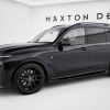 Комплект карбоновых сплиттеров из препрега V.1 для BMW X7 M-Pack G07 (рестайлинг) MAXTON DESIGN CF-BM-X7-07F-MPACK-SET