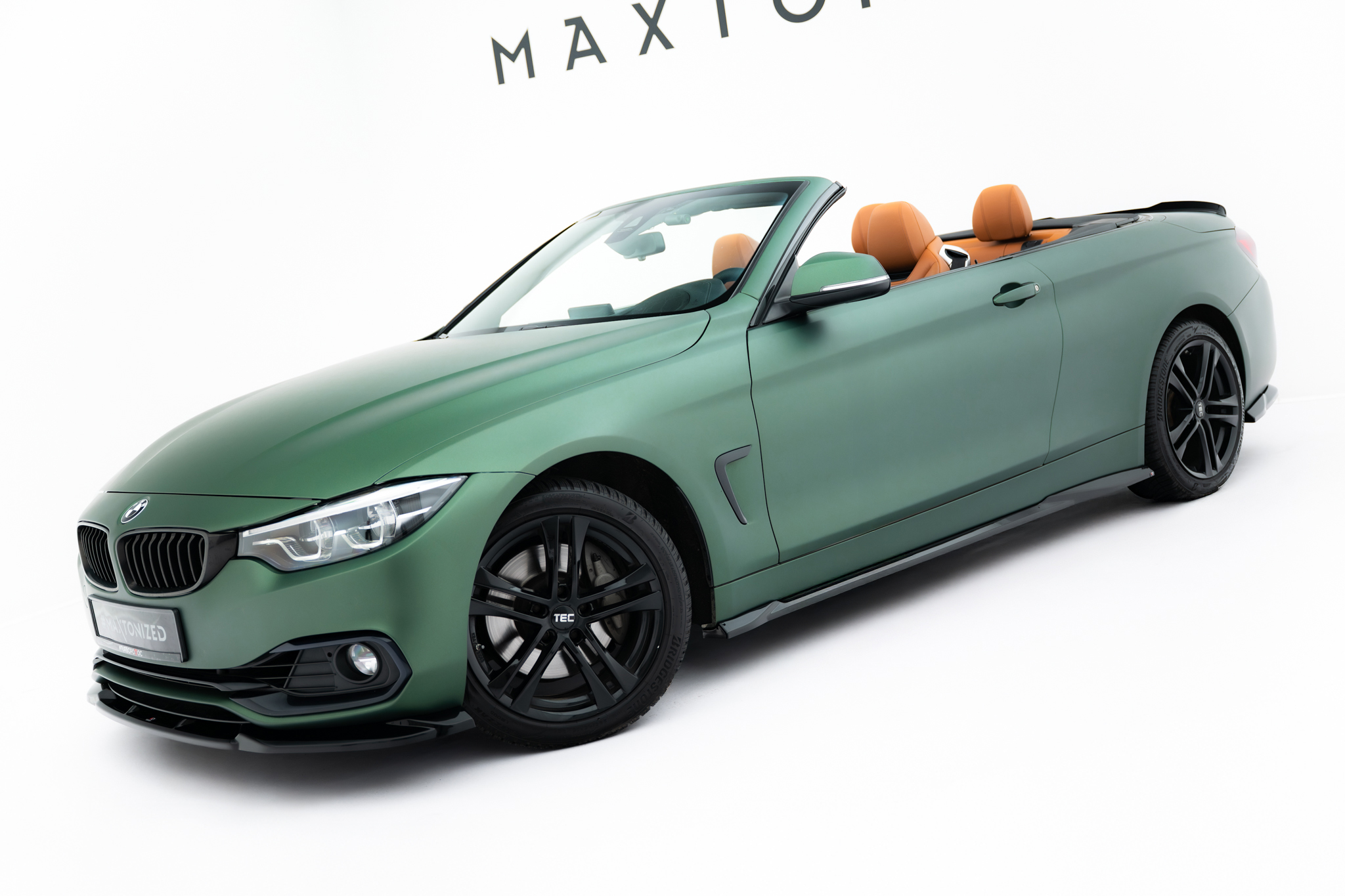 Комплект сплиттеров для BMW 4 Cabrio F33 MAXTON DESIGN BM-4-F33-CA-SET